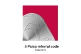 5 paisa referral code